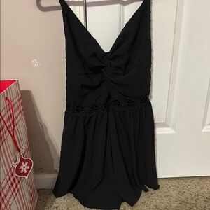 SHEIN Black Sleeveless Dress